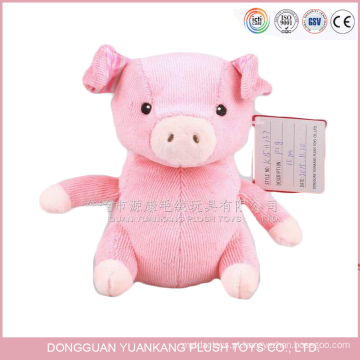 China fábrica personalizado bonito pelúcia animal brinquedos por atacado de porco